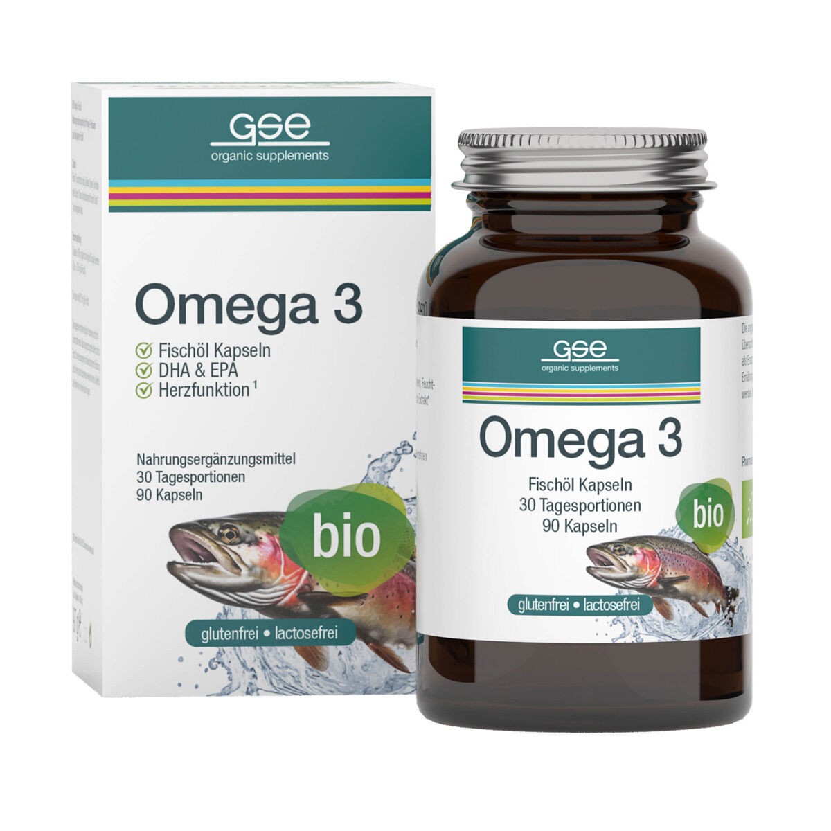 Omega 3 Fischöl Kapseln Bio